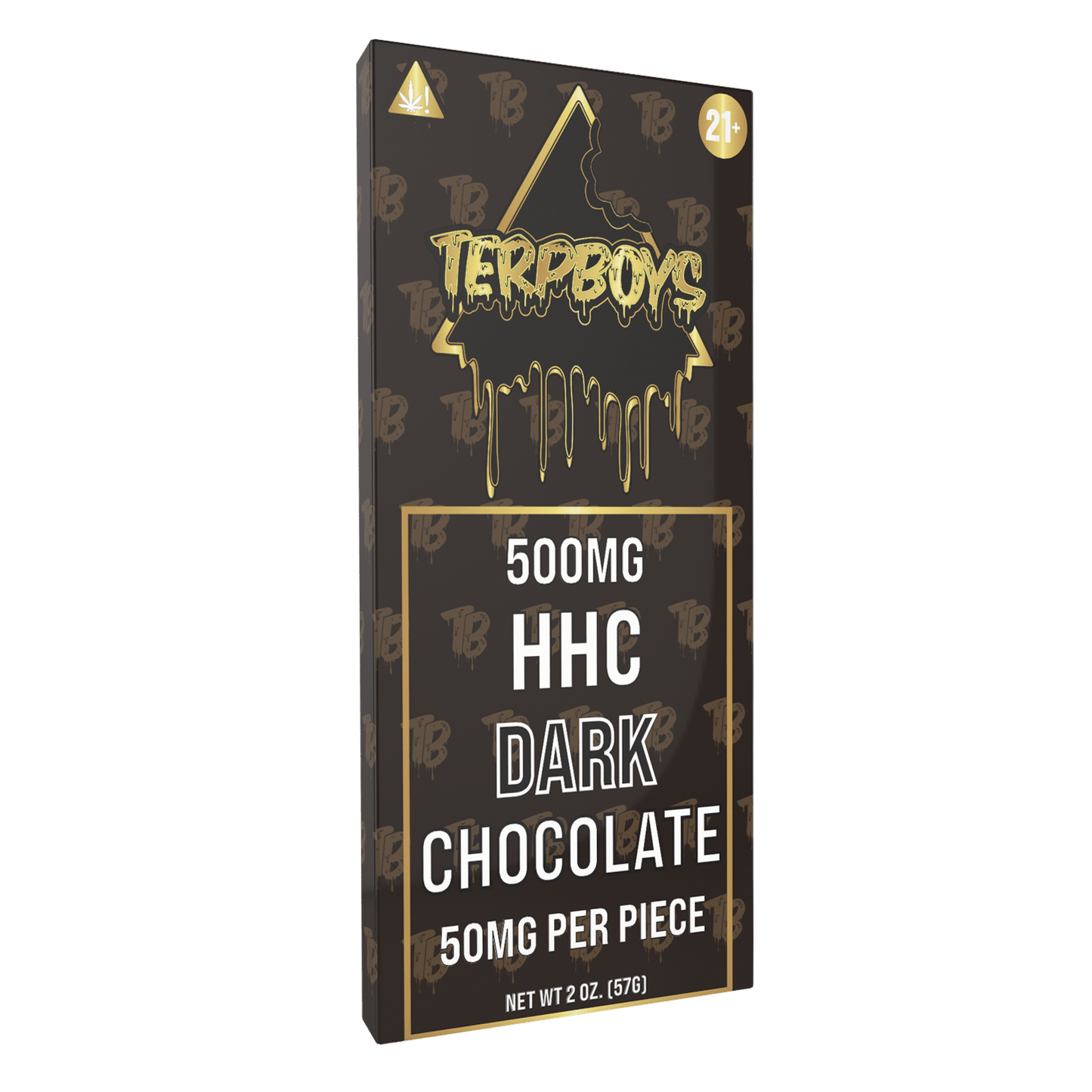HHC Dark Chocolate Bars (10ct) 500mg