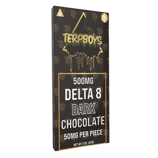 delta-8 dark chocolate bars