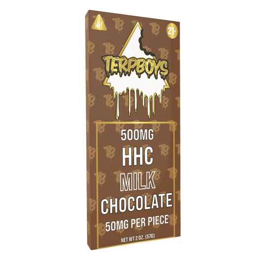 500mg HHC Milk Chocolate Bars (10ct)