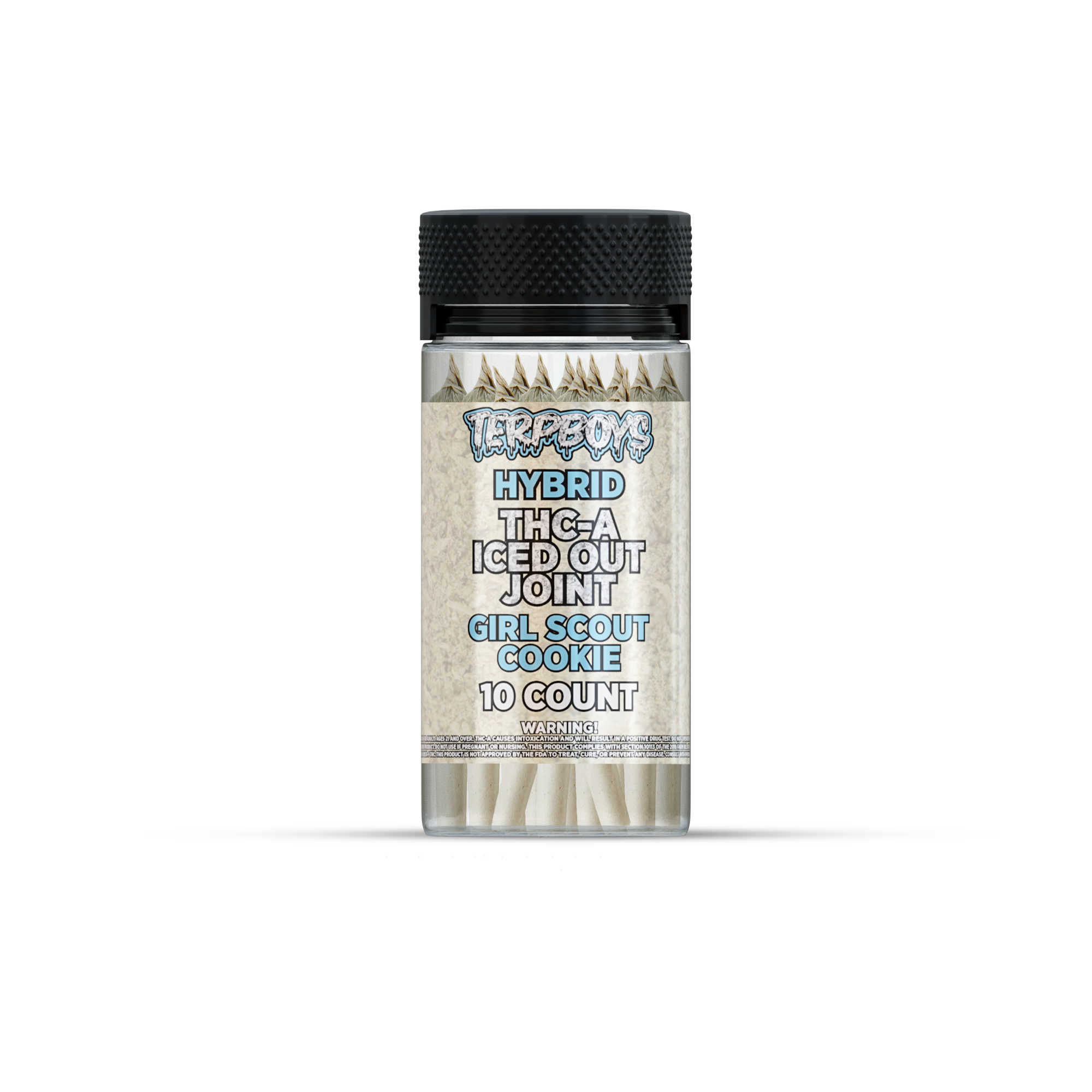 Girl Scout Cookie Hybrid Iced Out THC-A Joint
