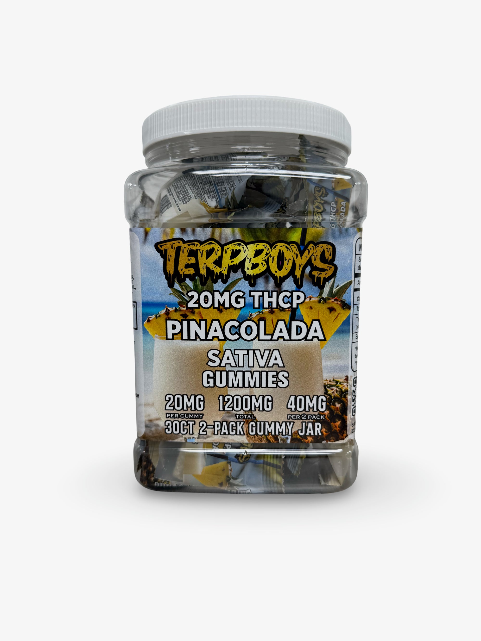 Pina Colada Sativa THCP Gummies