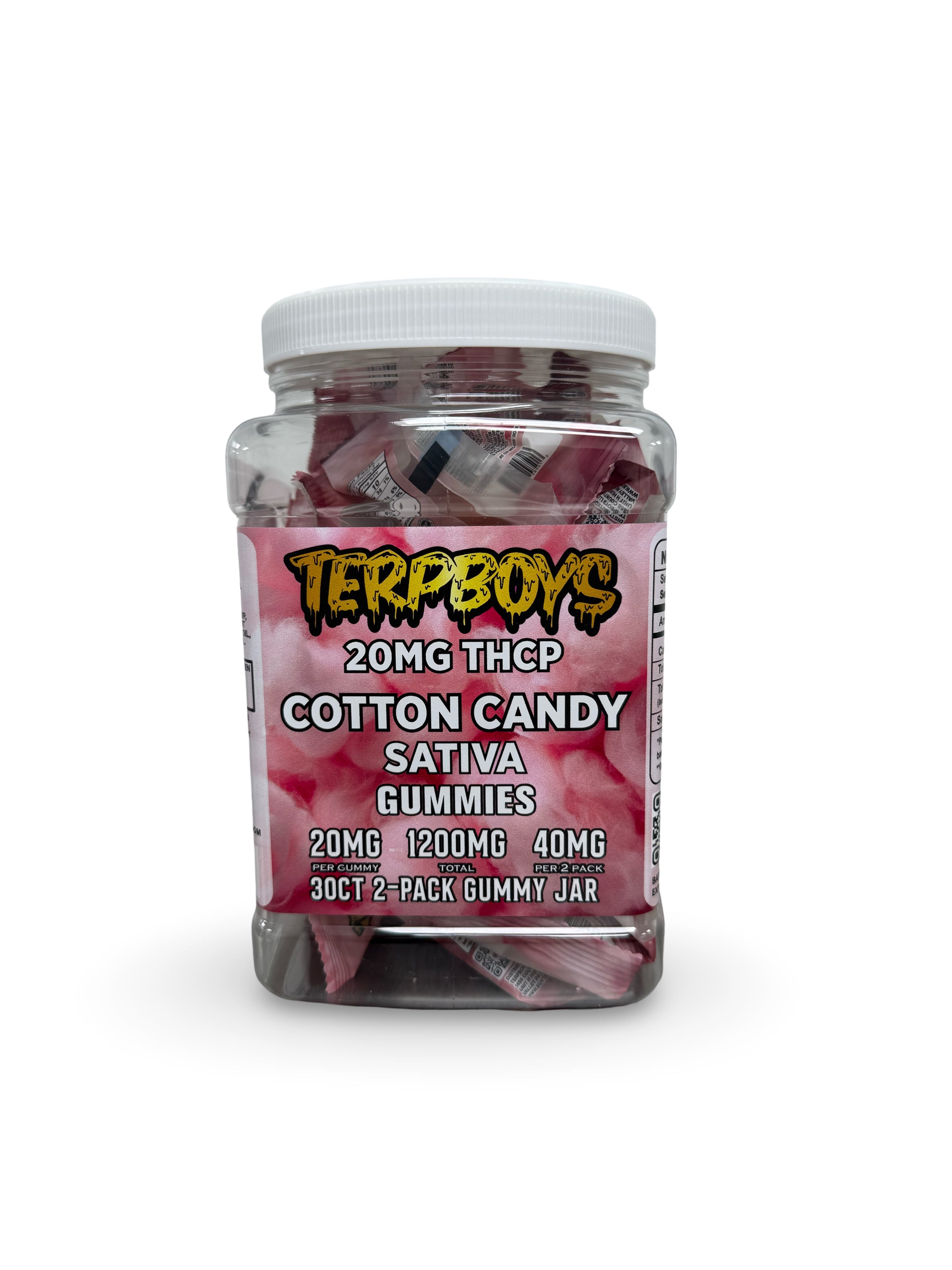 Cotton Candy Sativa THCP Gummies