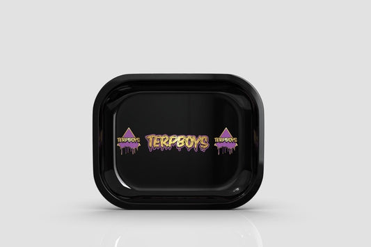 TerpBoys Logo Black Rolling Tray