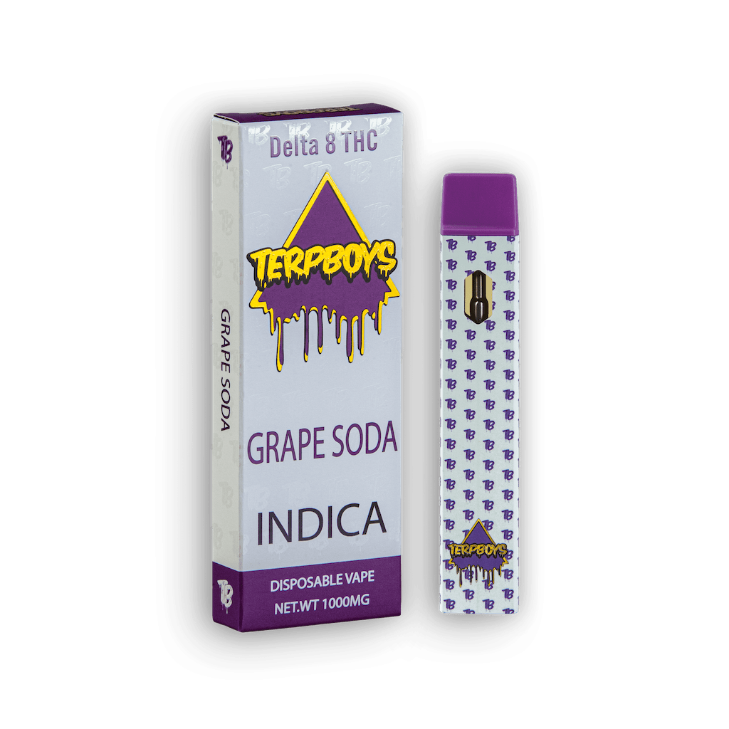Indica Delta-8 THC Disposable Vapes 1000mg