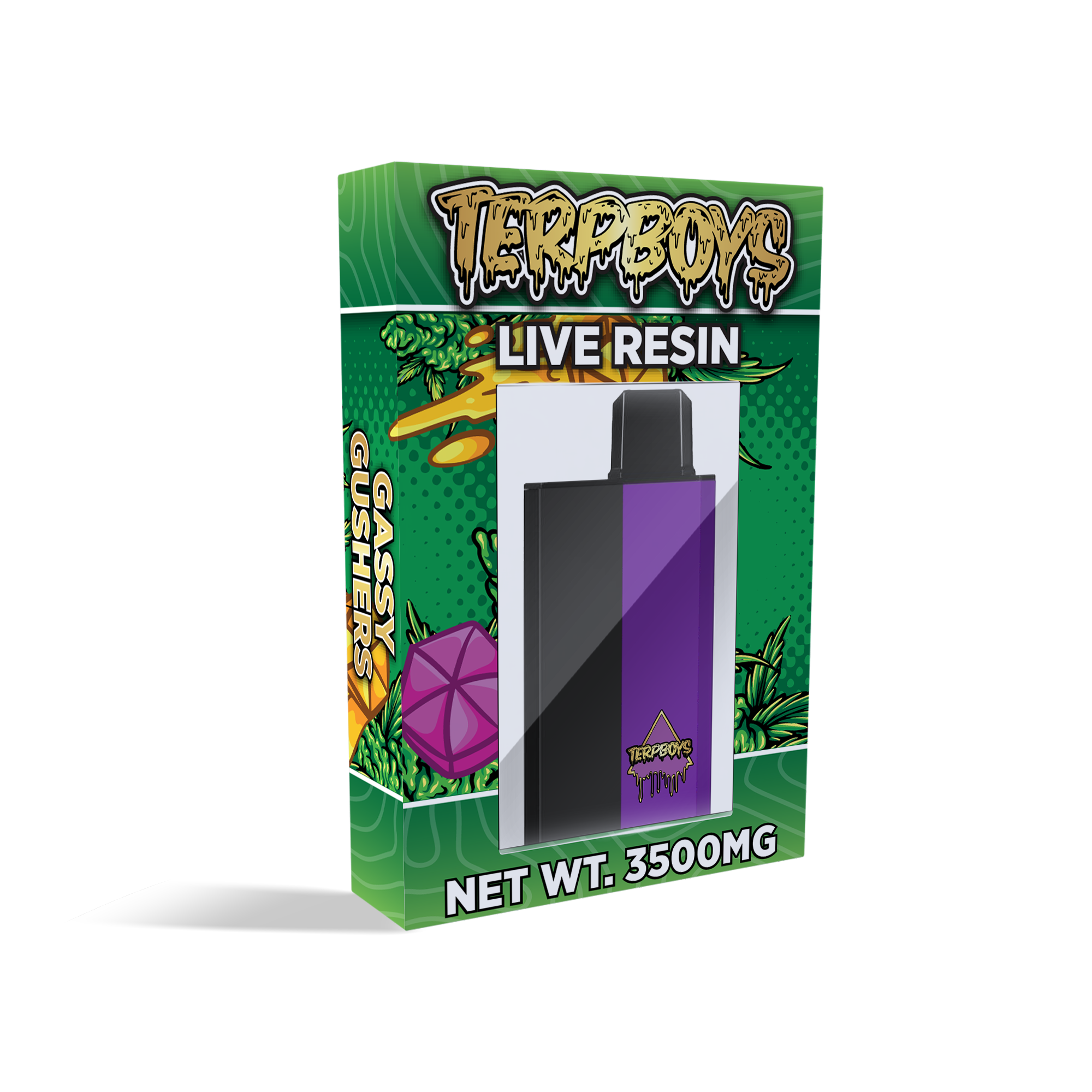 Gassy Gushers Live Resin Vape (3.5G)