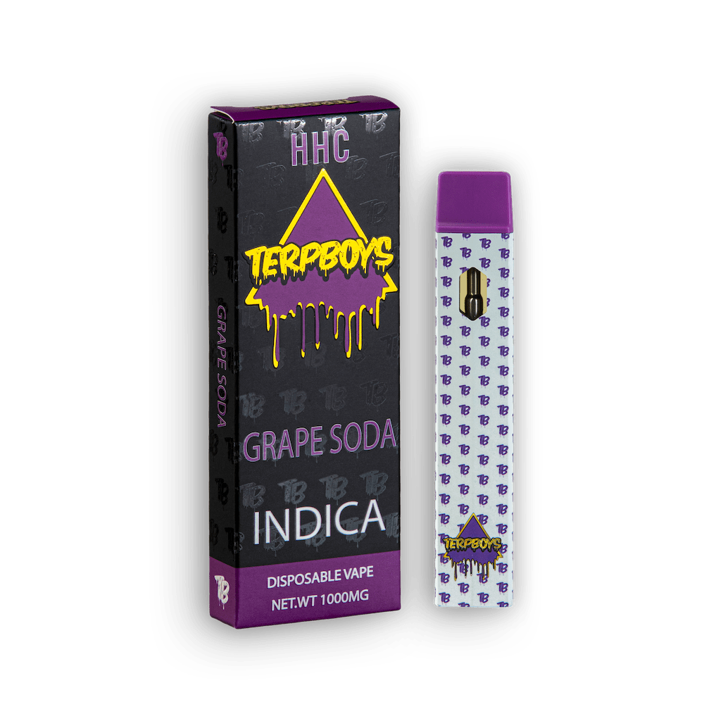 HHC Disposable Vape - Indica - Berries and Cream - 1ml 920mg