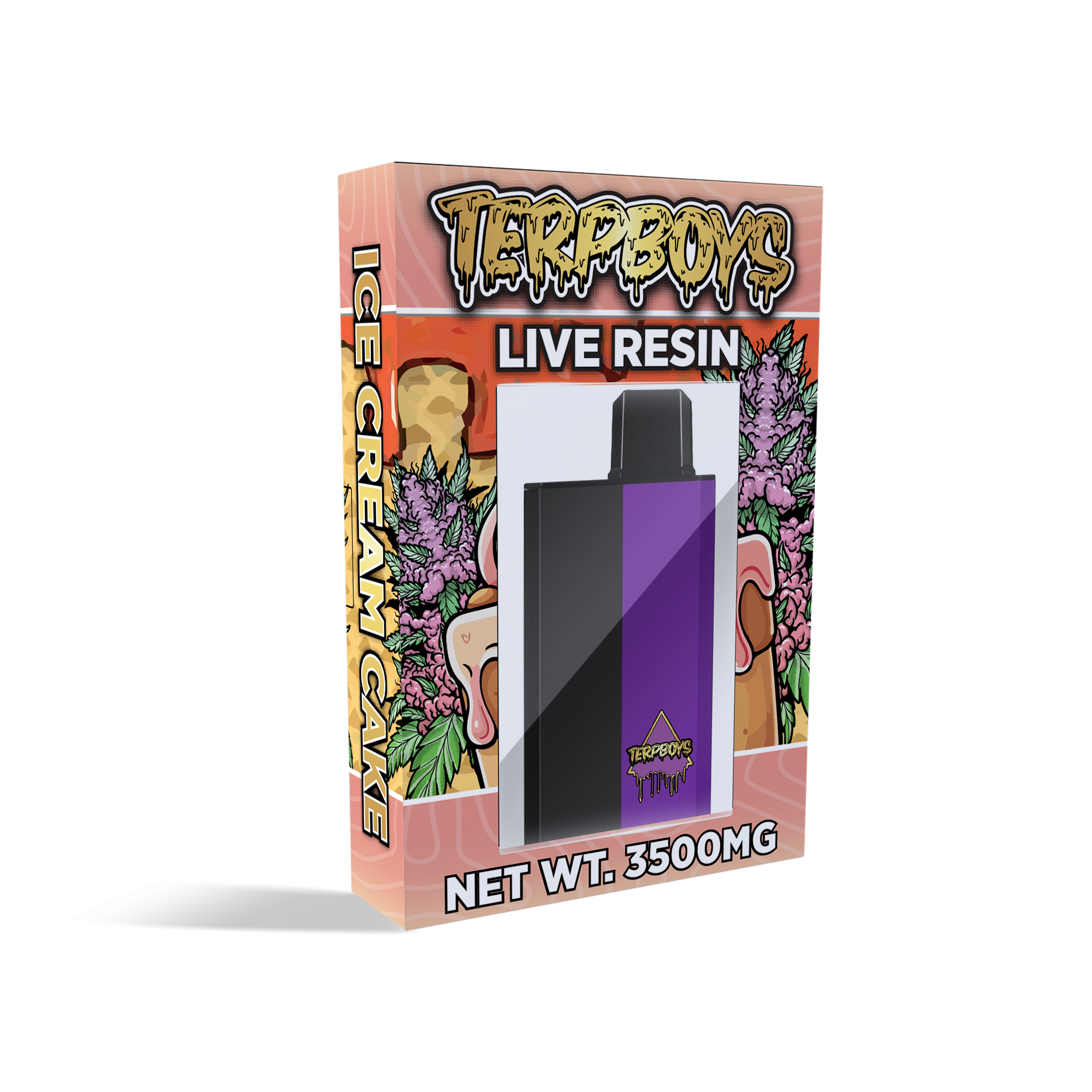 Ice Cream Cake Indica Live Resin Vape (3.5G)