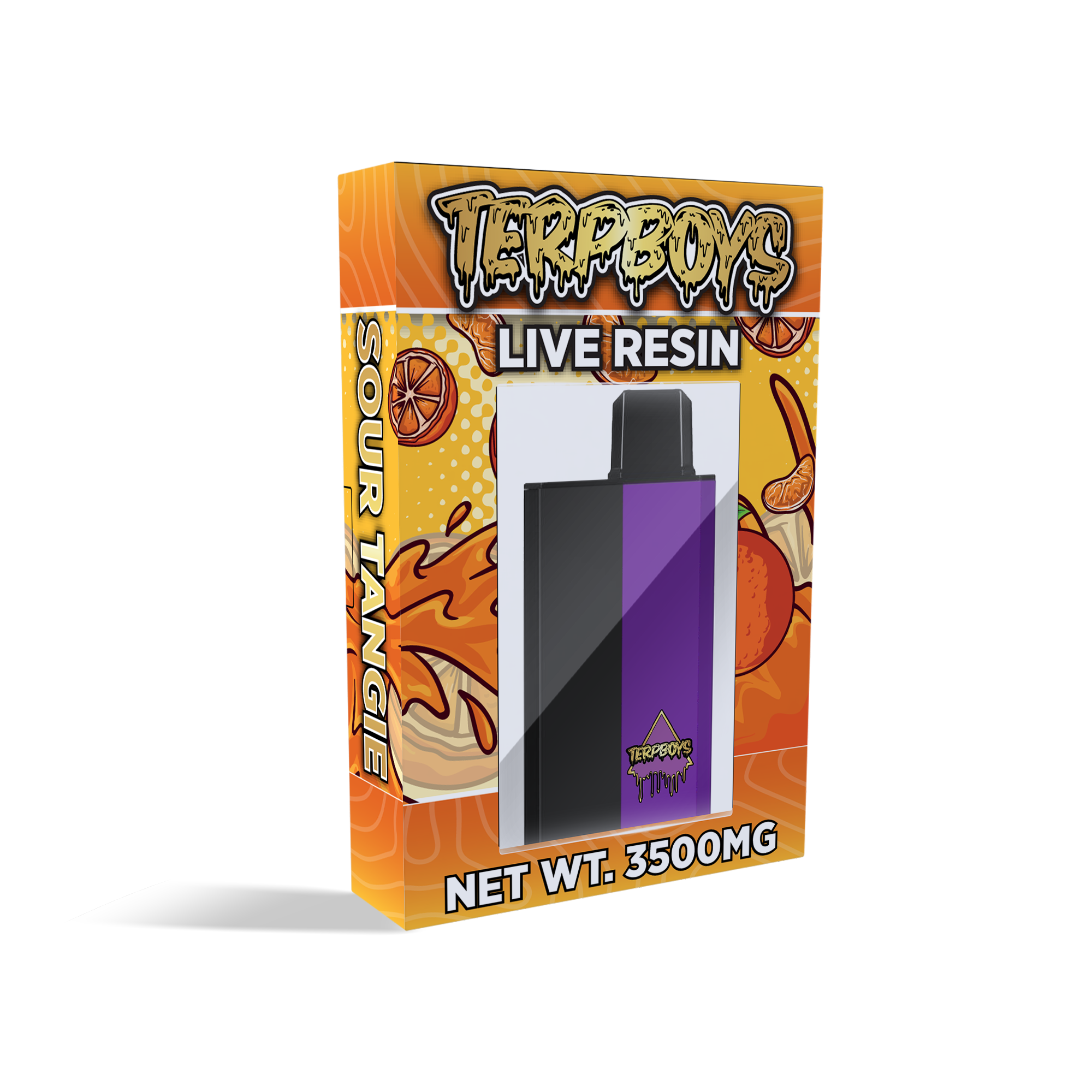 Sour Tangie Sativa Live Resin Vape (3.5G)