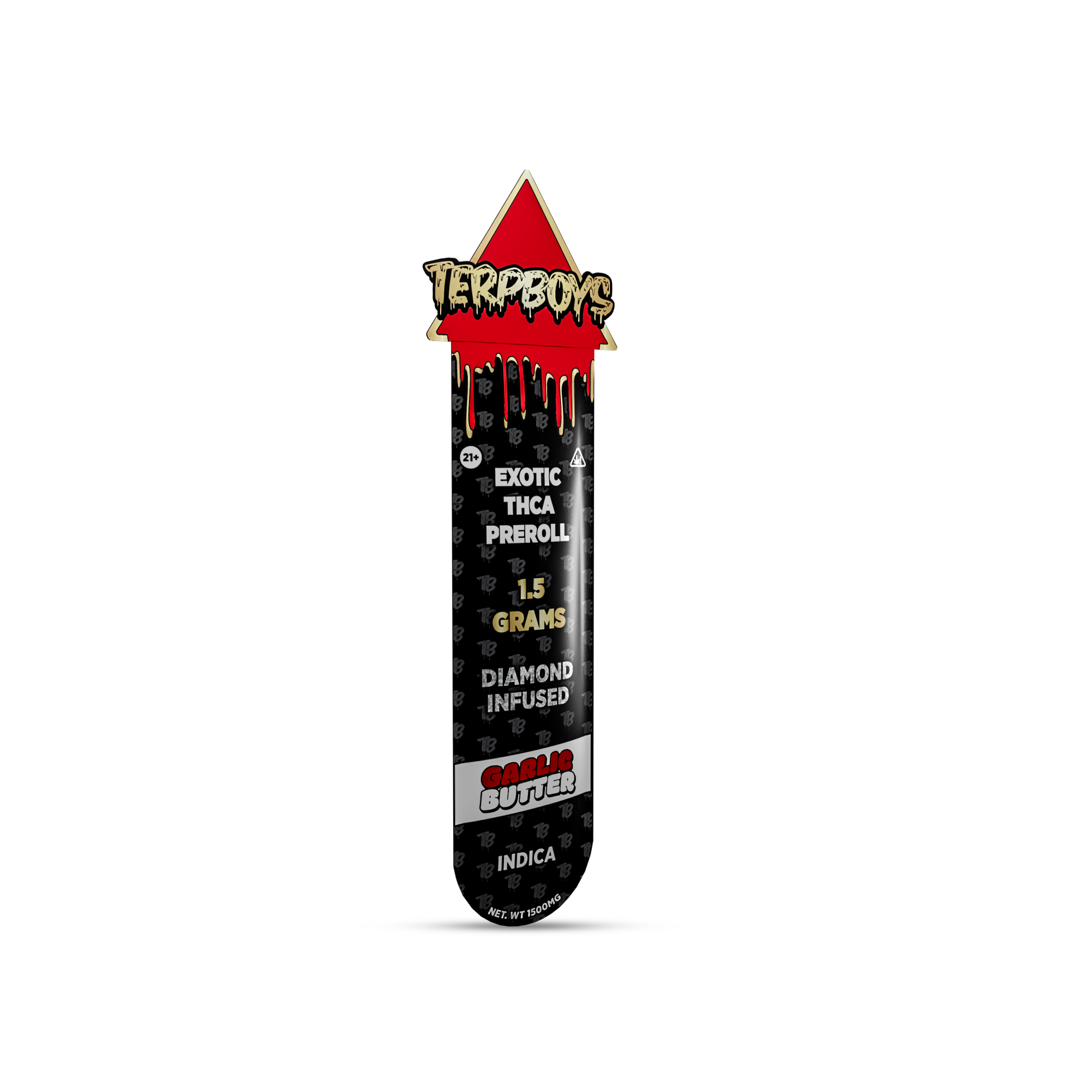 Garlic Butter Indica Exotic THCA Pre Roll