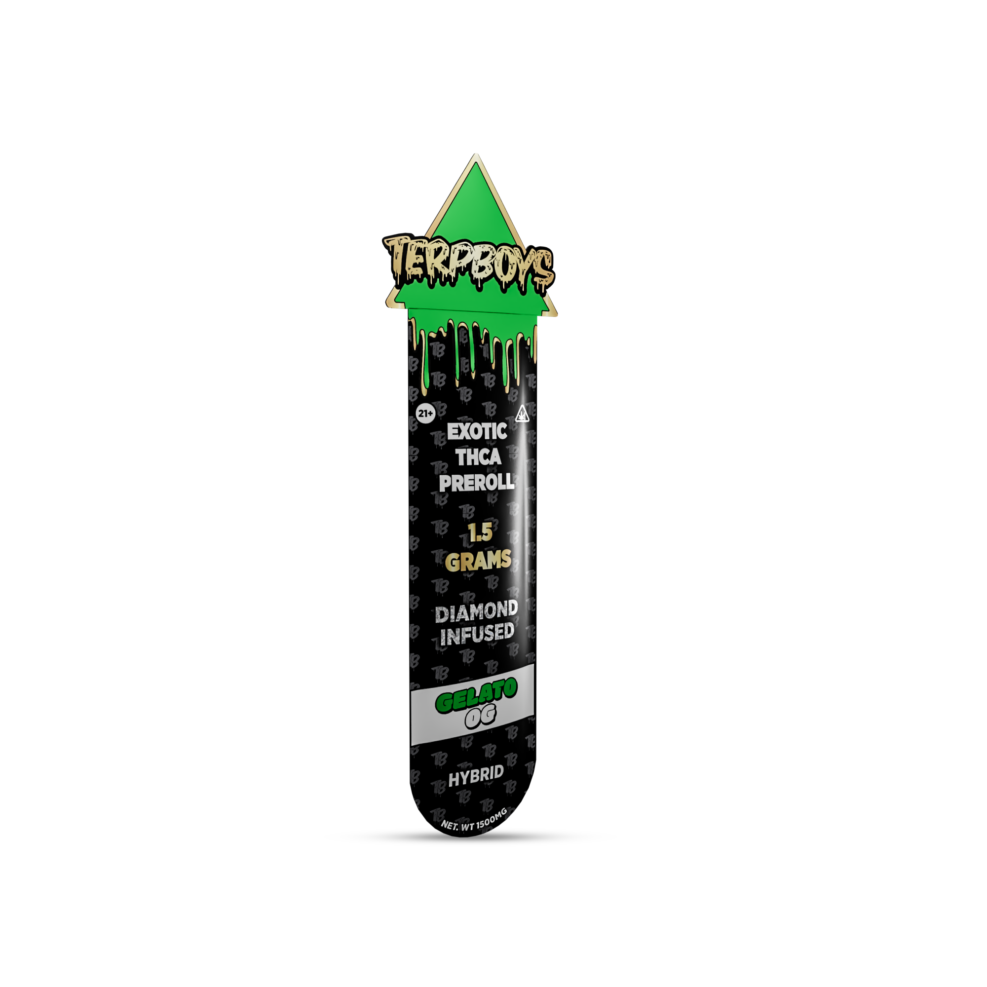 Gelato OG Hybrid Exotic THCA Pre Roll