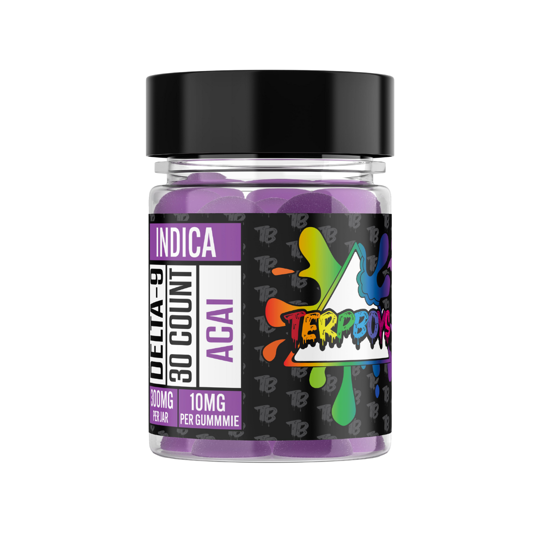 10mg Delta 9 Gummies Acai Indica (30ct)